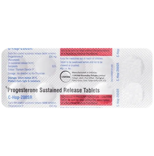 chop sr 200mg tablet 10's
